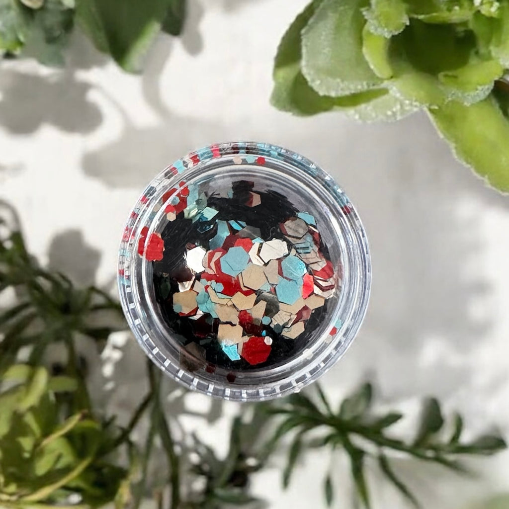 Glitter (Red/Blue/Silver)