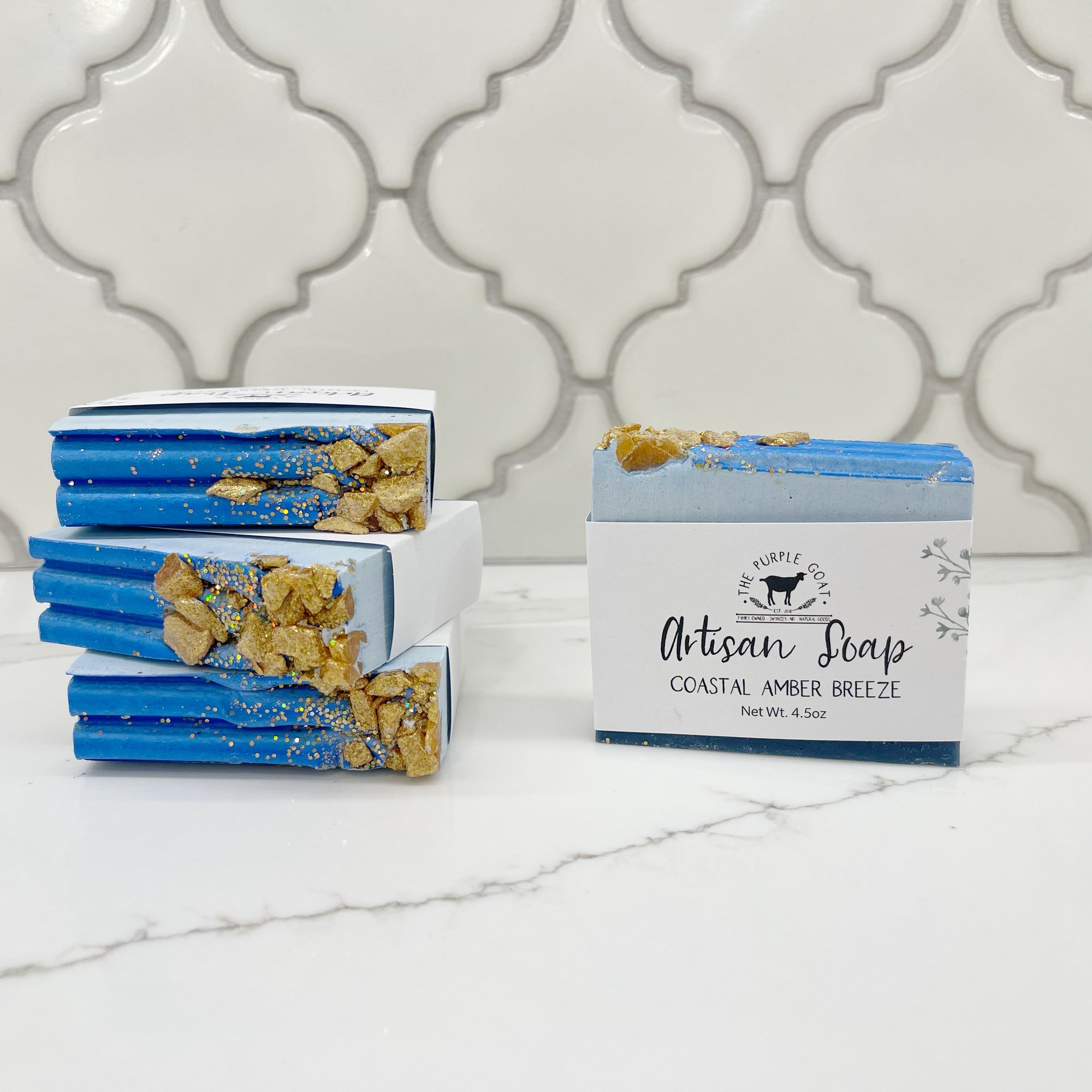 Coastal Amber Breeze - Artisan Soap