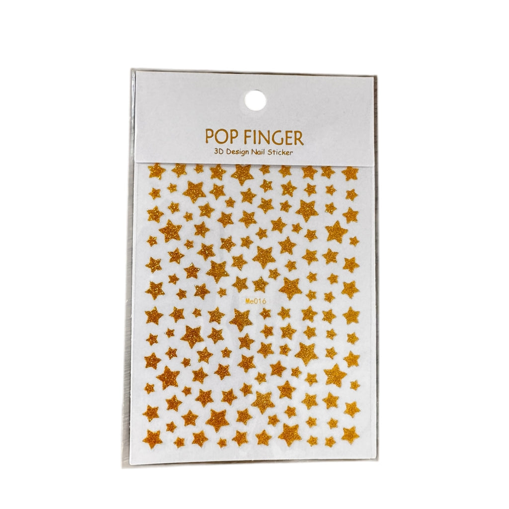 Star Nail Stickers (Gold)