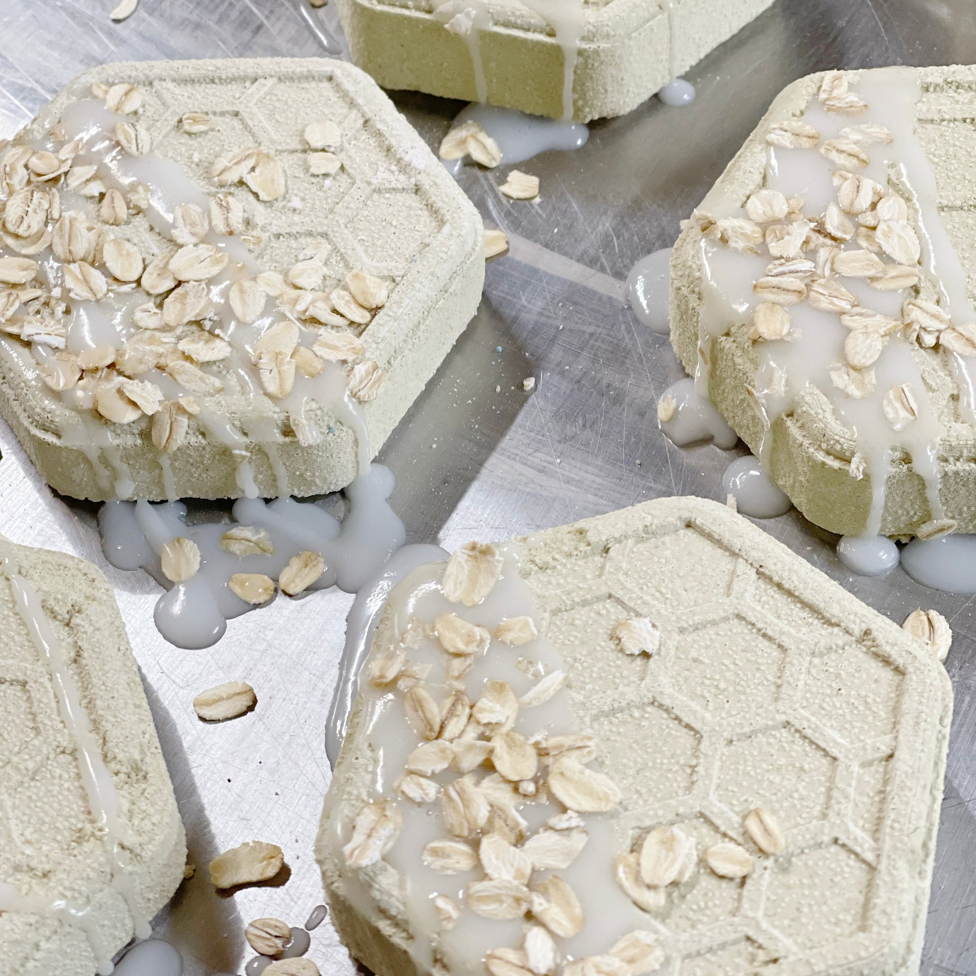 Almond Honey Bath Bomb