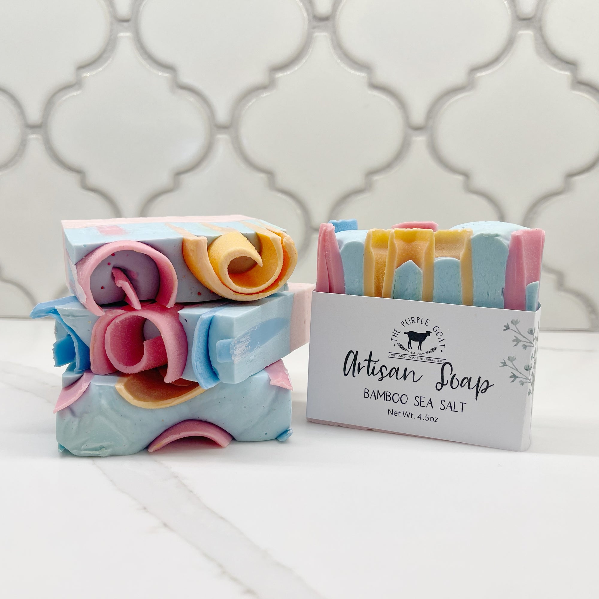Bamboo Sea Salt - Artisan Soap