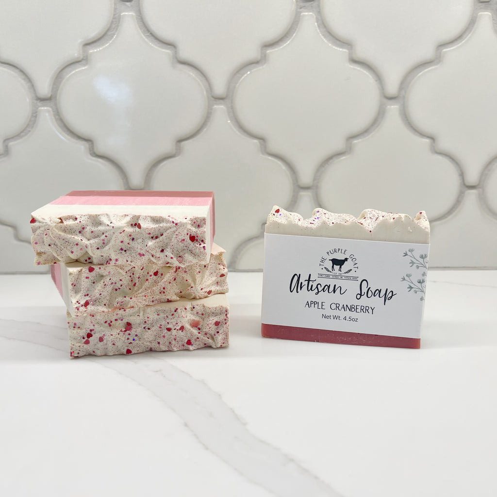 Apple Cranberry - Artisan Soap