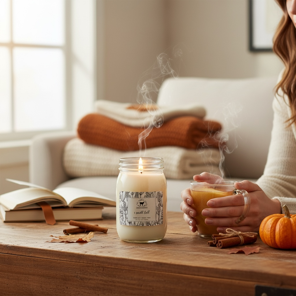 I Smell Fall Soy Candle