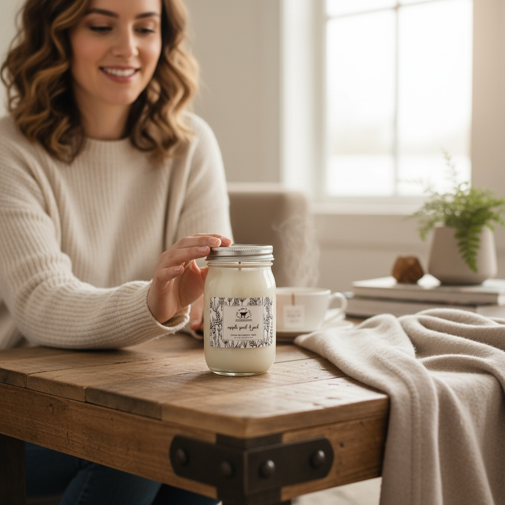 Apple Peel & Jack Soy Candle