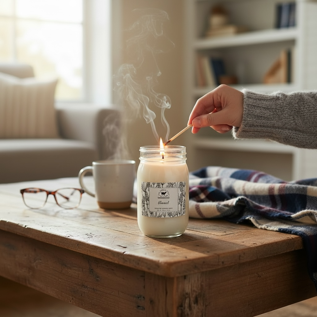 Flannel Soy Candle