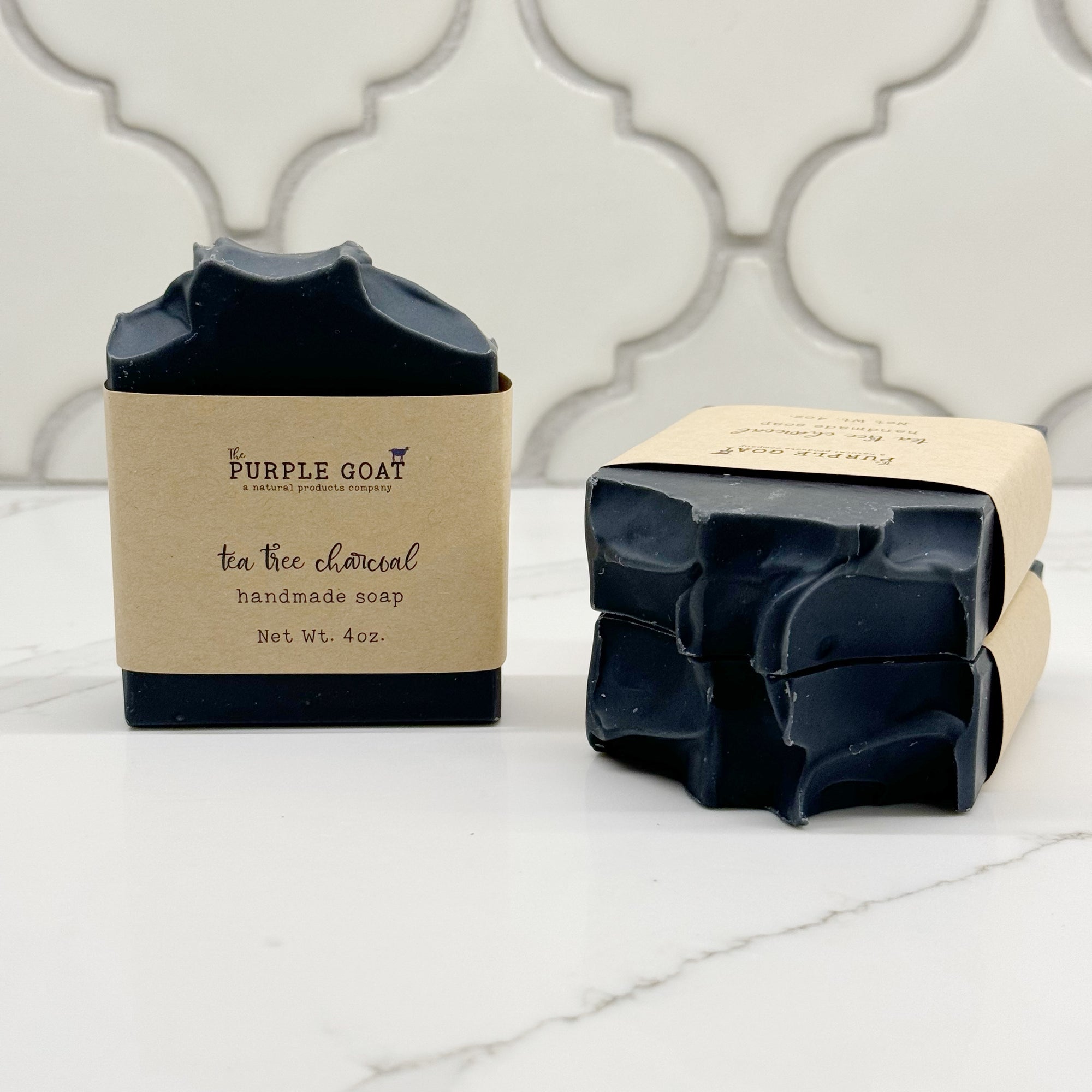 Cold Process Soap - Tea Tree Charcoal