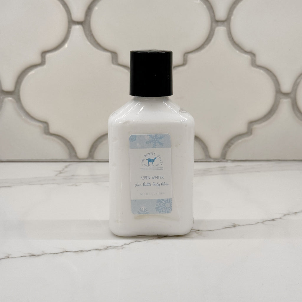 Mini Shea Butter Body Lotion - Aspen Winter