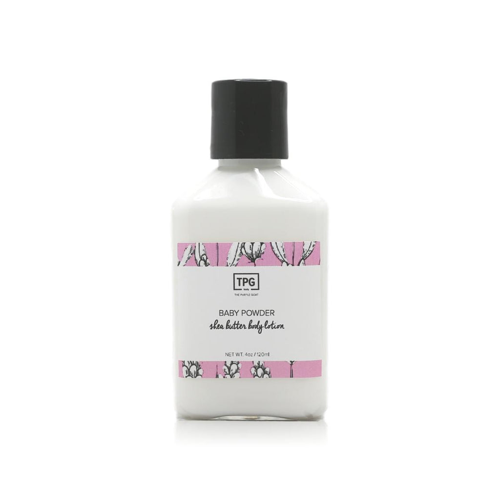 Mini Shea Butter Body Lotion - Baby Powder