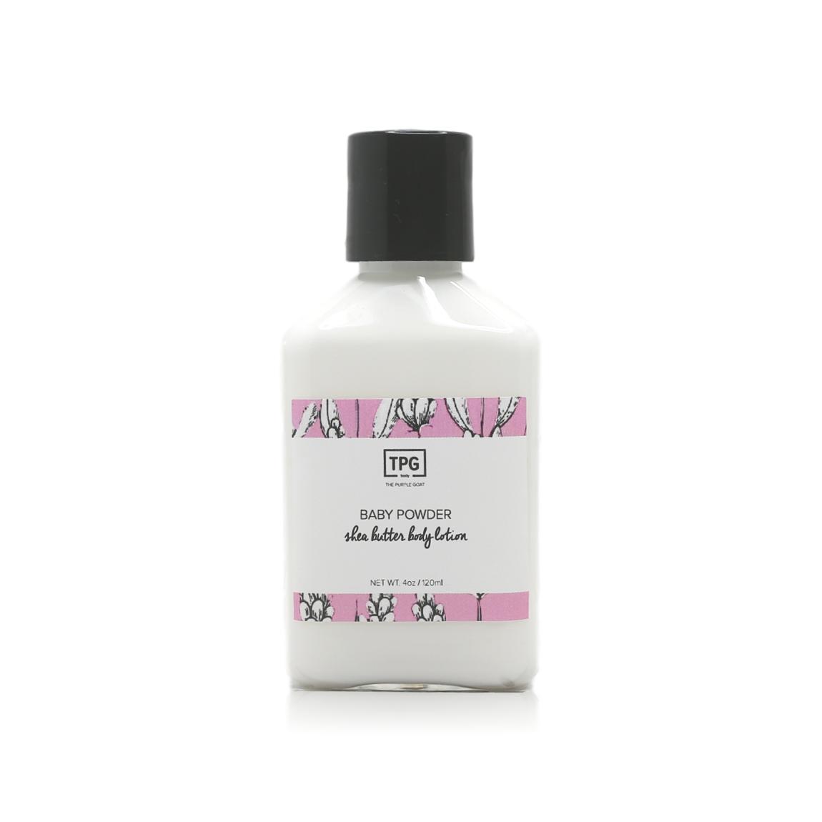 Mini Shea Butter Body Lotion - Baby Powder