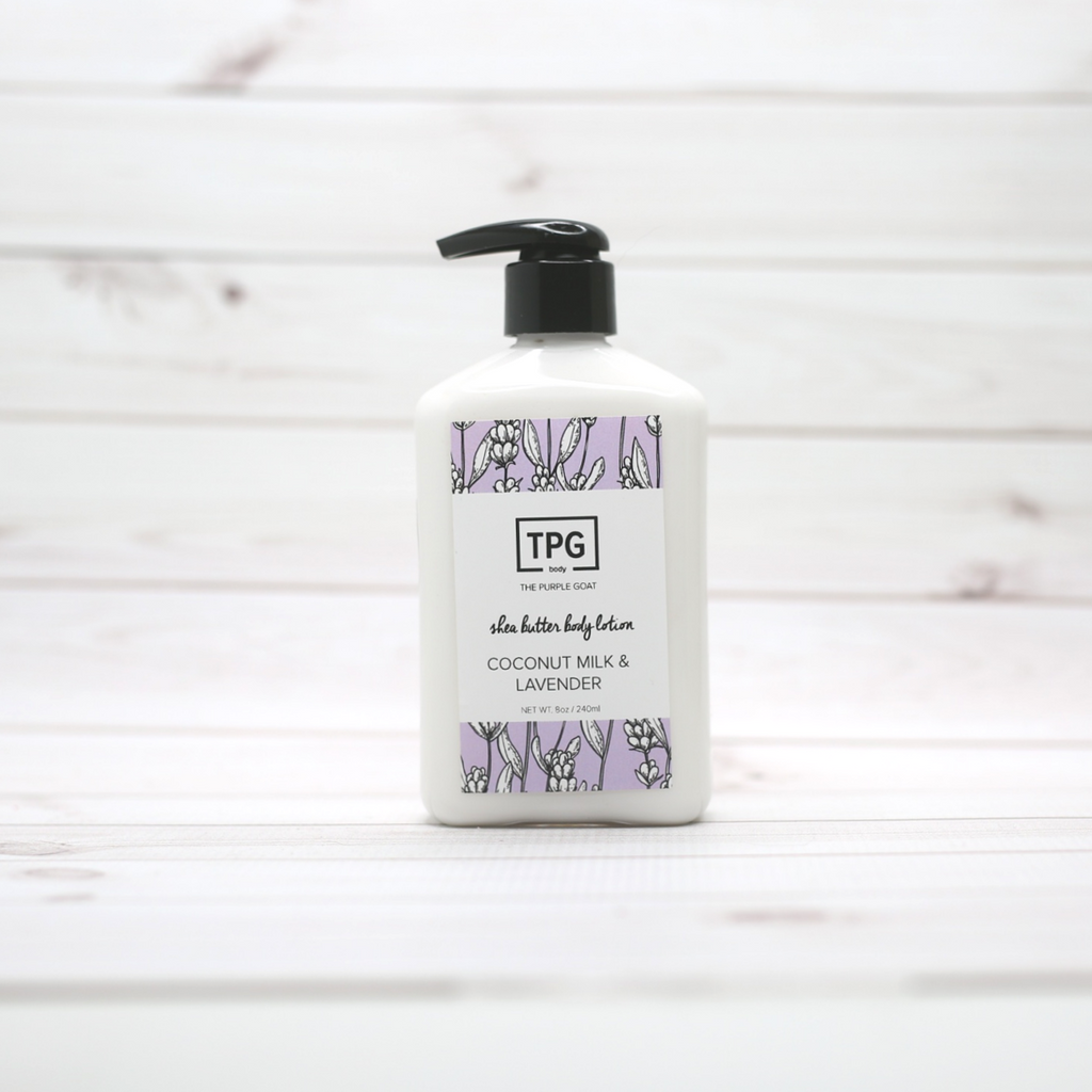 Shea Butter Body Lotion - Coconut Milk & Lavender
