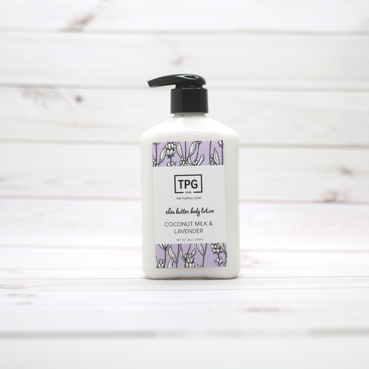 Shea Butter Body Lotion - Coconut Milk & Lavender