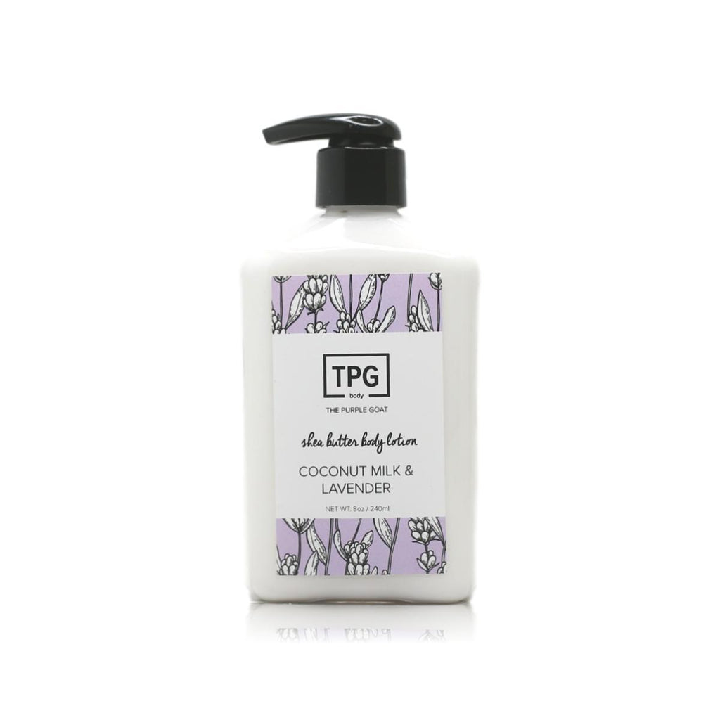Shea Butter Body Lotion - Coconut Milk & Lavender