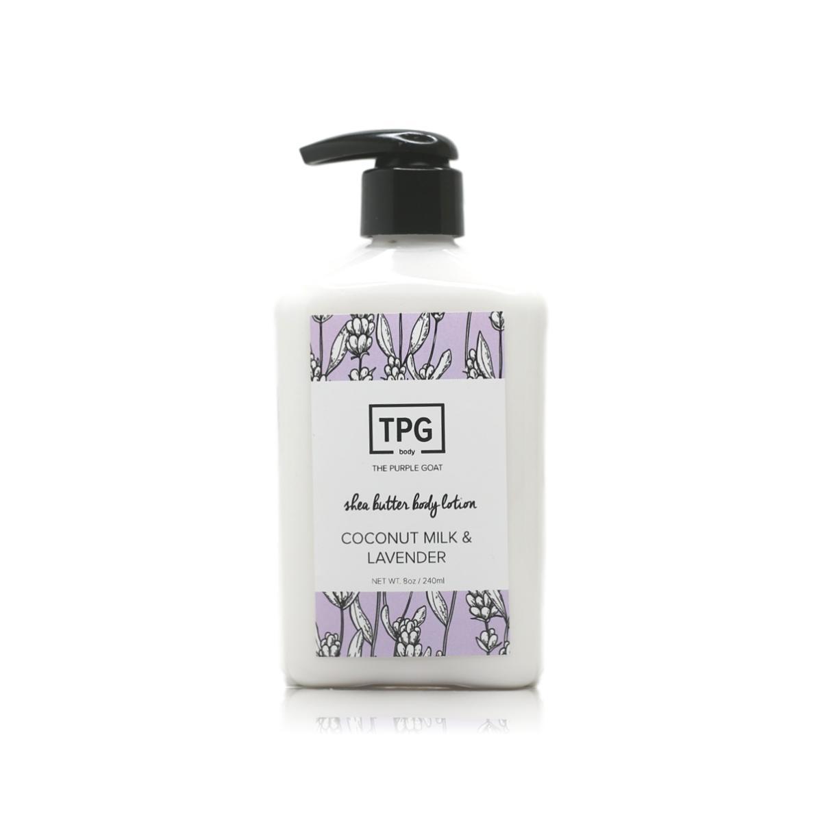 Shea Butter Body Lotion - Coconut Milk & Lavender