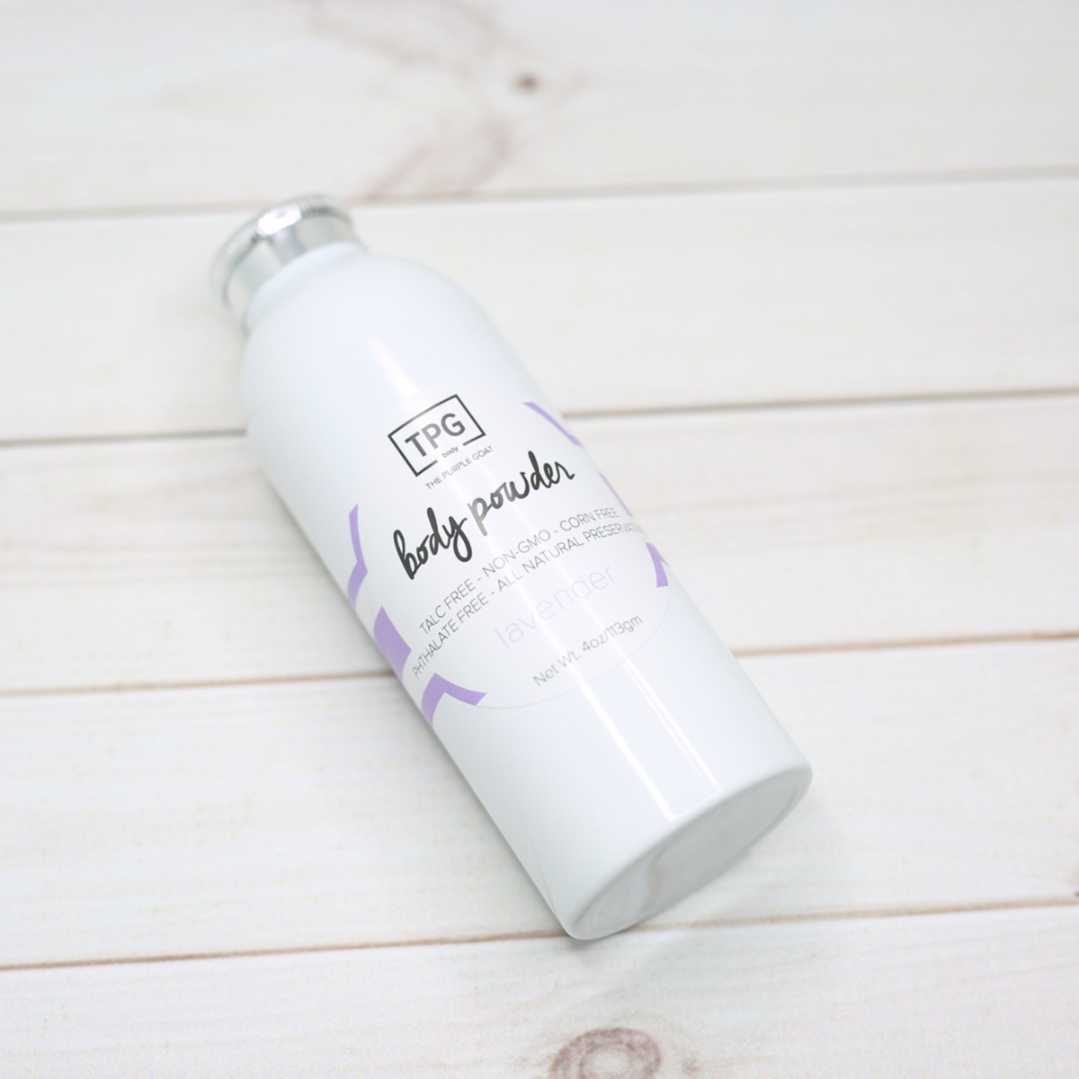 Keep Dry With Our Talc-Free Formula