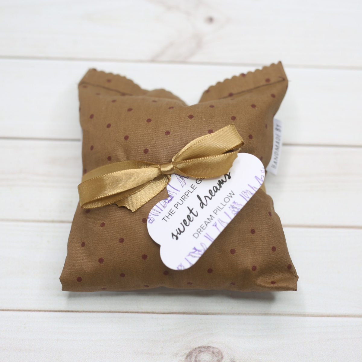 Slip our handmade dream pillow inside your pillow case at night for a restful sleep and pleasant dreams. 