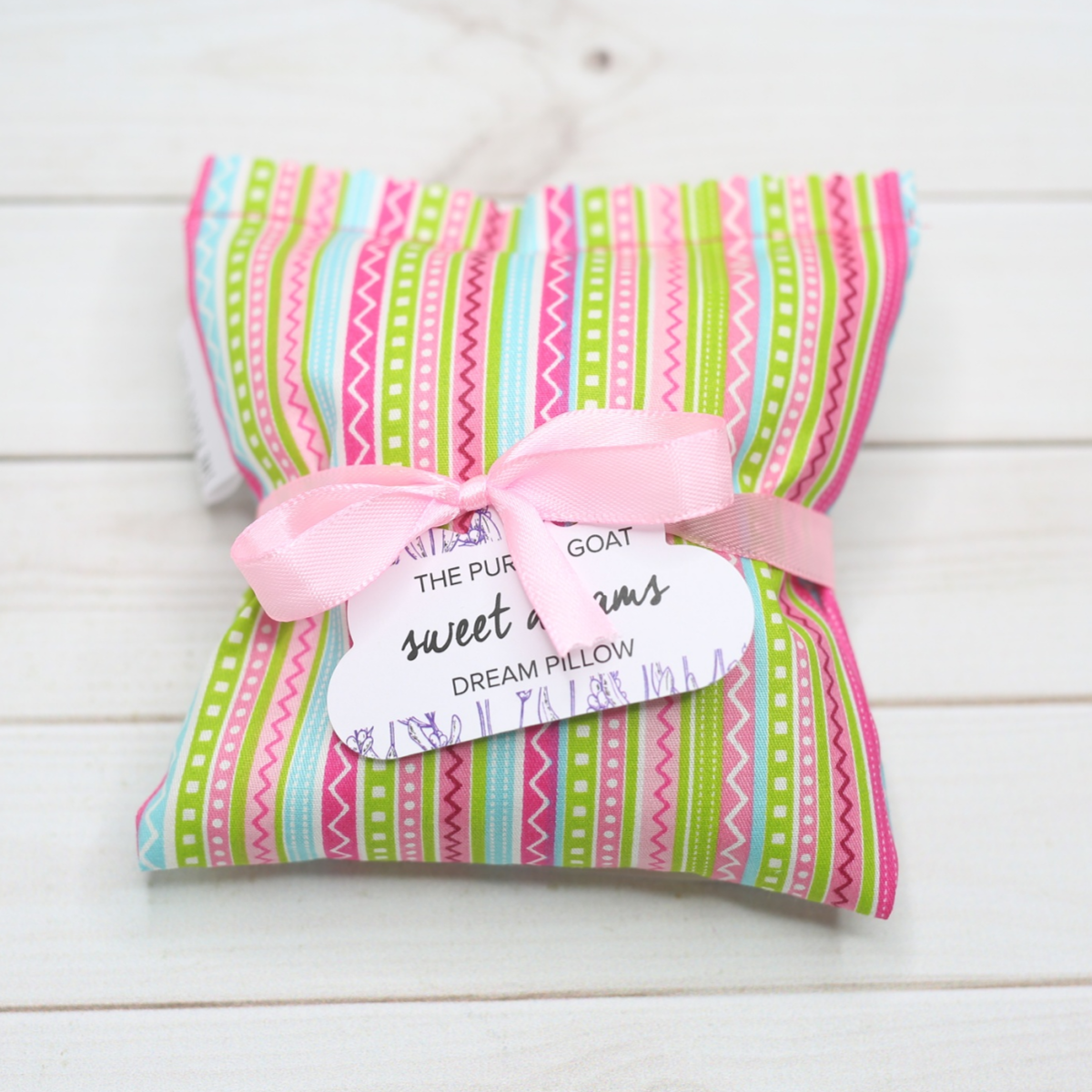Slip our handmade dream pillow inside your pillow case at night for a restful sleep and pleasant dreams. 