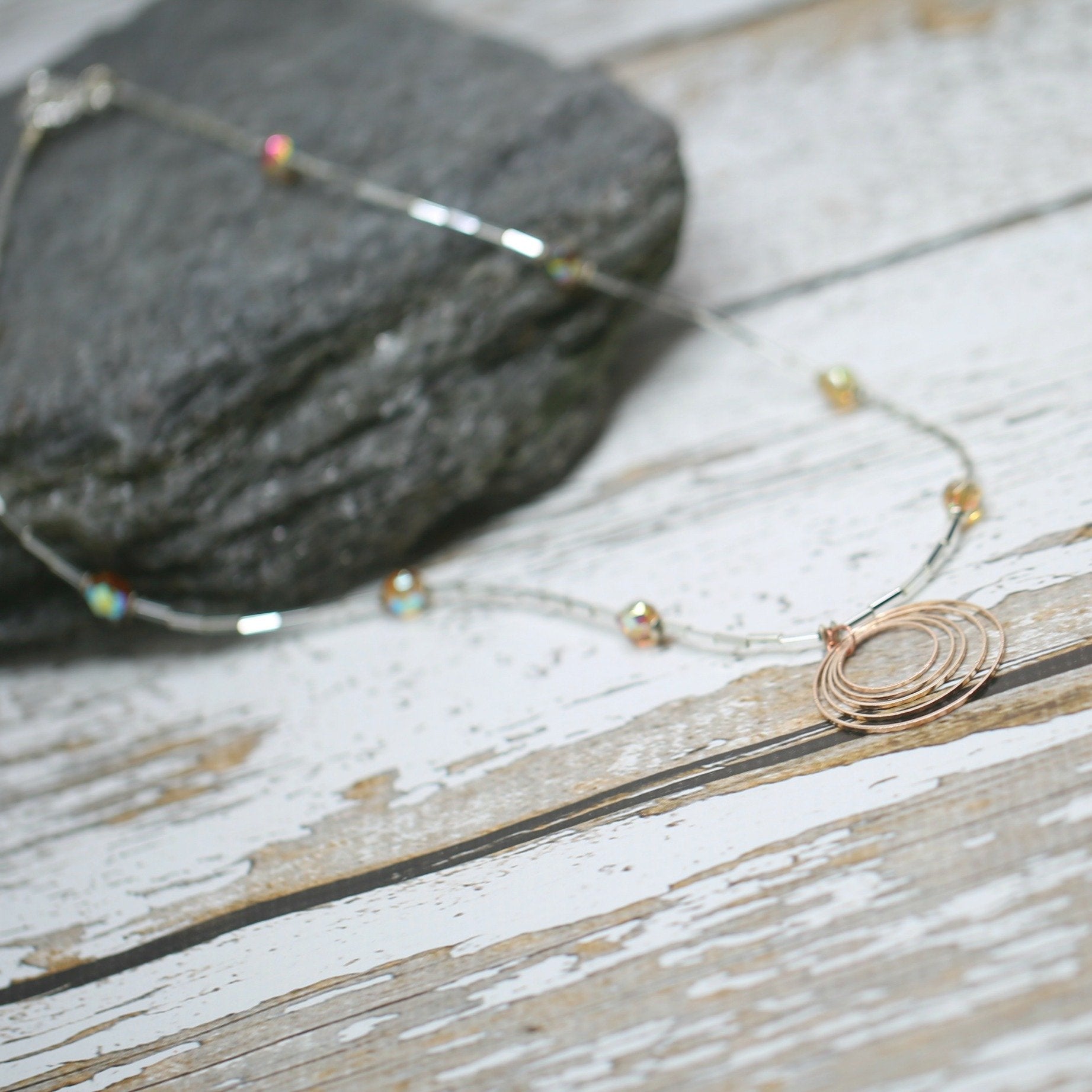 Cute stone necklace for any outfit