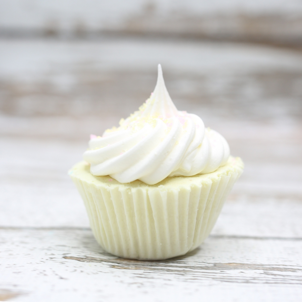 Bath Bomb Cupcakes - Lemonade