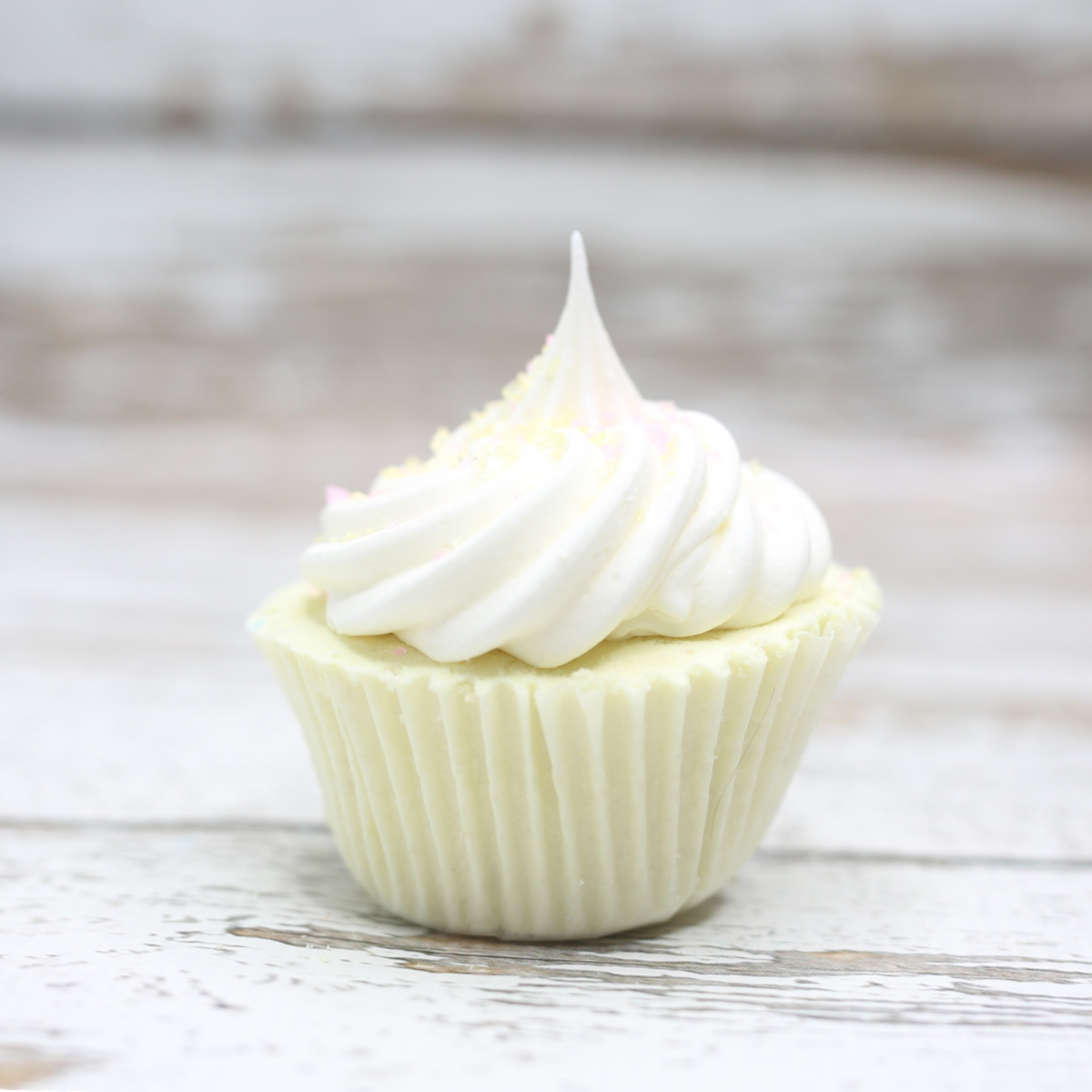 Bath Bomb Cupcakes - Lemonade