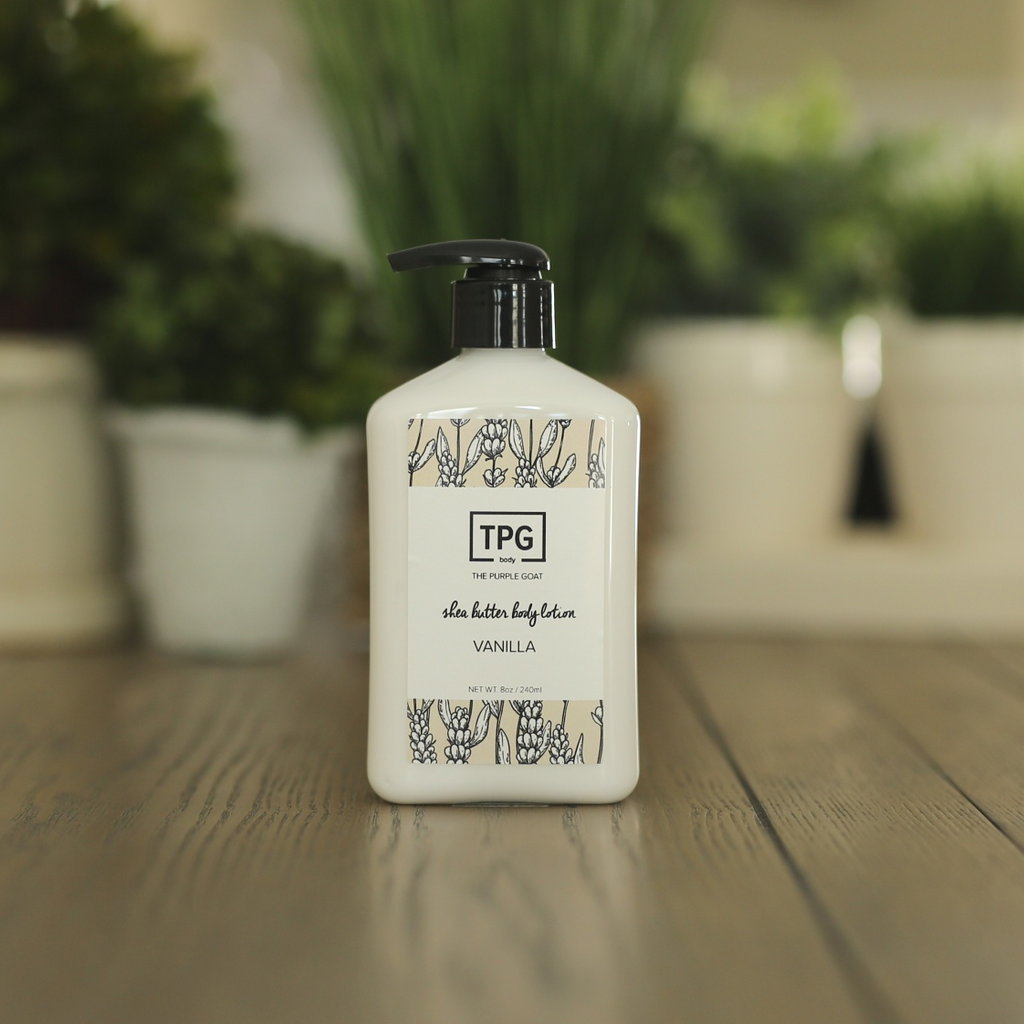 Our Shea Butter Body Lotion Protects The Skin's Natural Oils and Reduces Inflammation, While Serving As A Dry Skin Lotion
