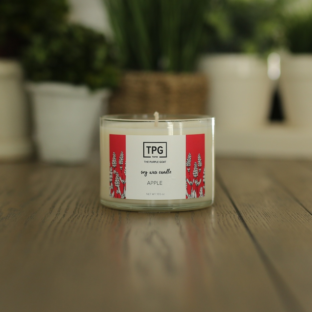 Soy Jar Candle - Apple