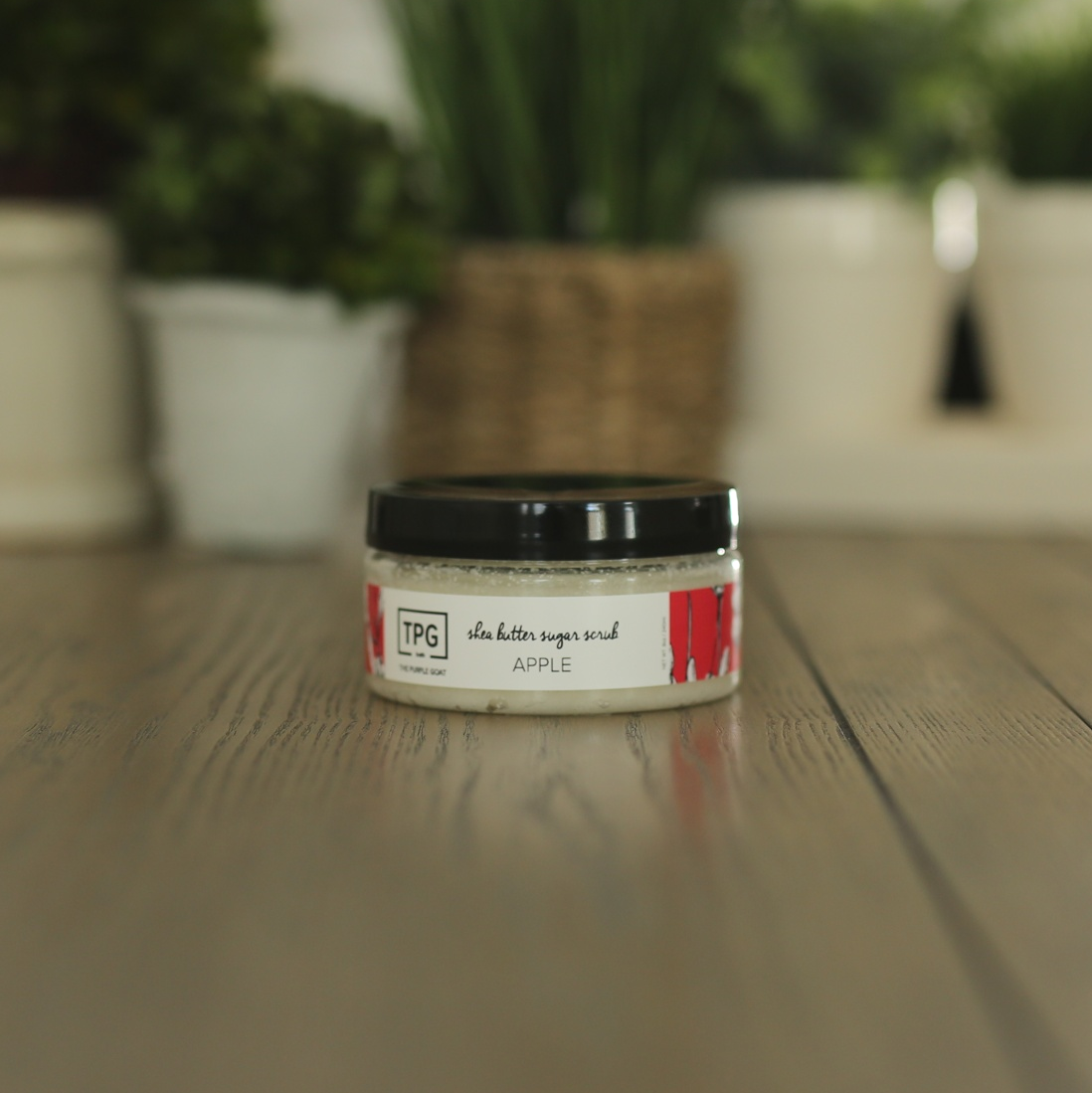 Shea Butter Sugar Scrub - Apple