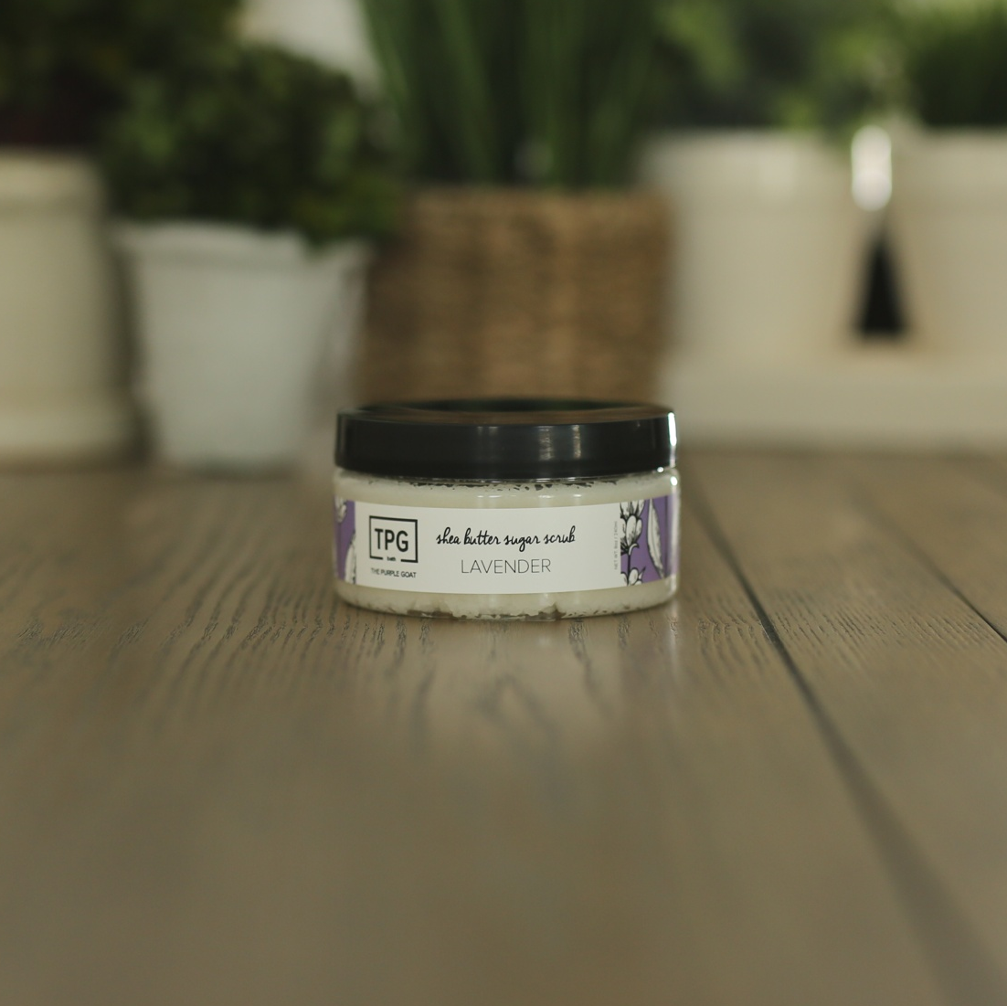 Shea Butter Sugar Scrub - Lavender