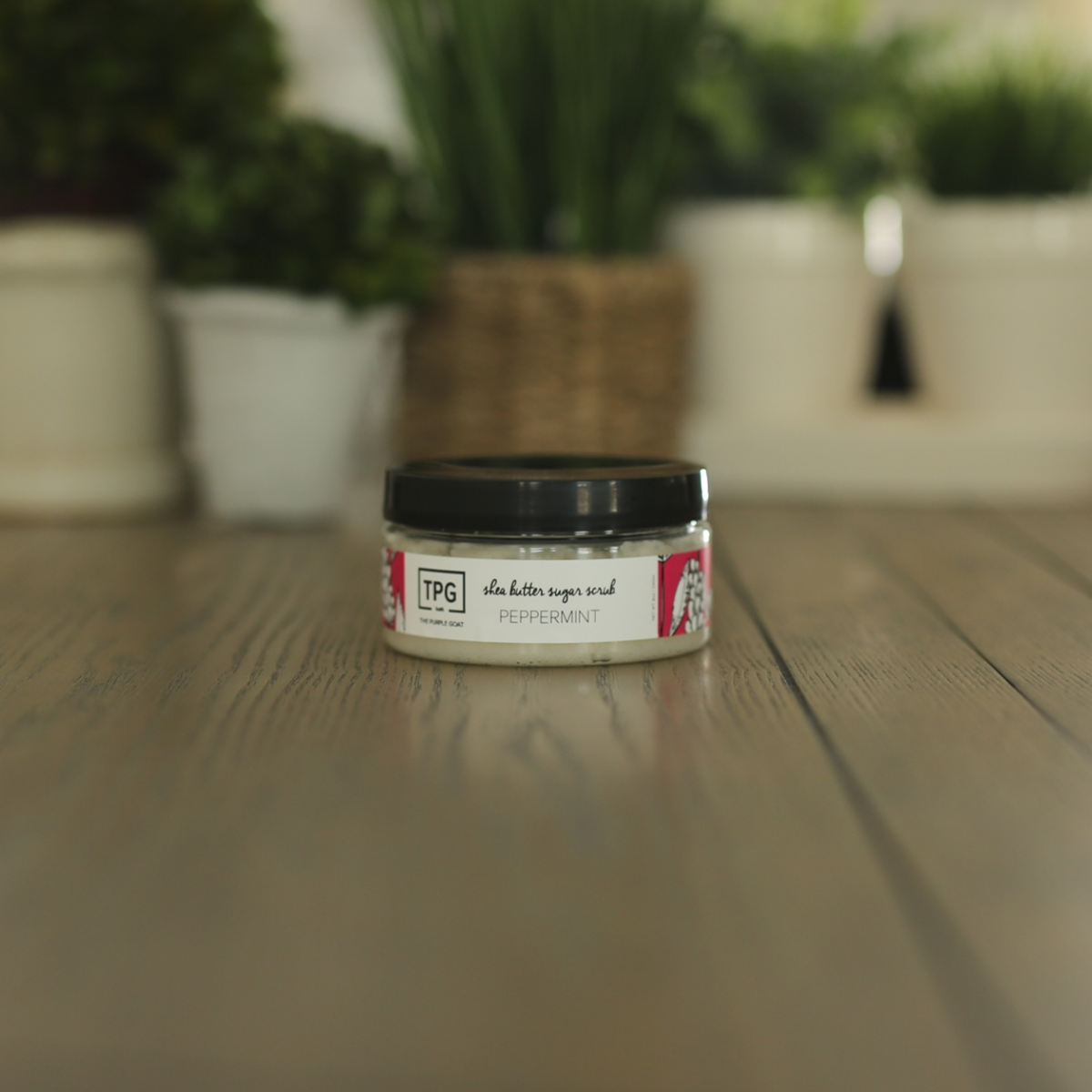 Shea Butter Sugar Scrub - Peppermint