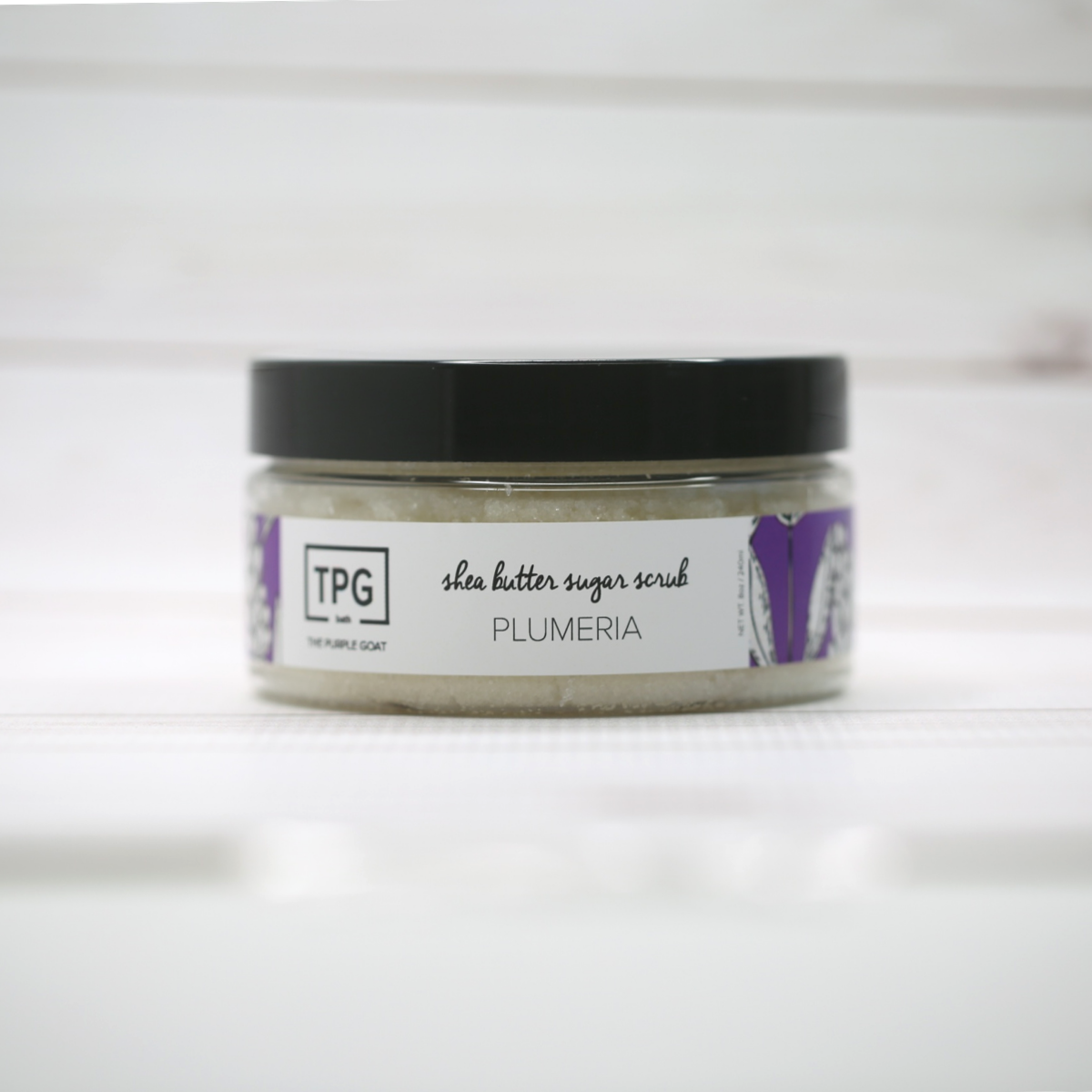 Shea Butter Sugar Scrub - Plumeria