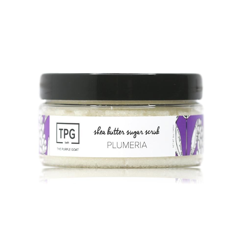 Shea Butter Sugar Scrub - Plumeria