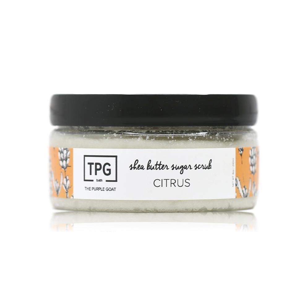Shea Butter Sugar Scrub - Citrus