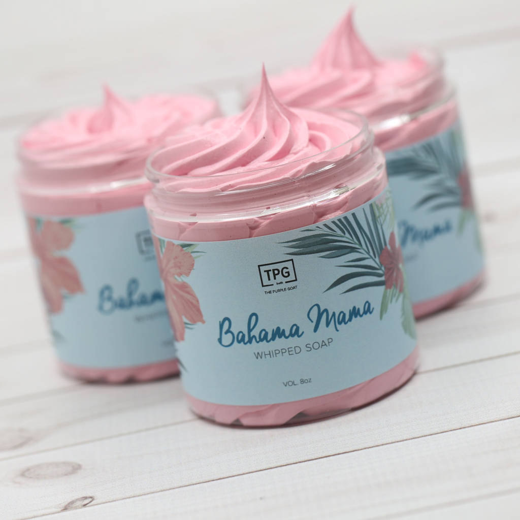 Our Whipped Soaps Are Made With High Quality Oils and Ingredients That Soothe and Smooth Your Skin