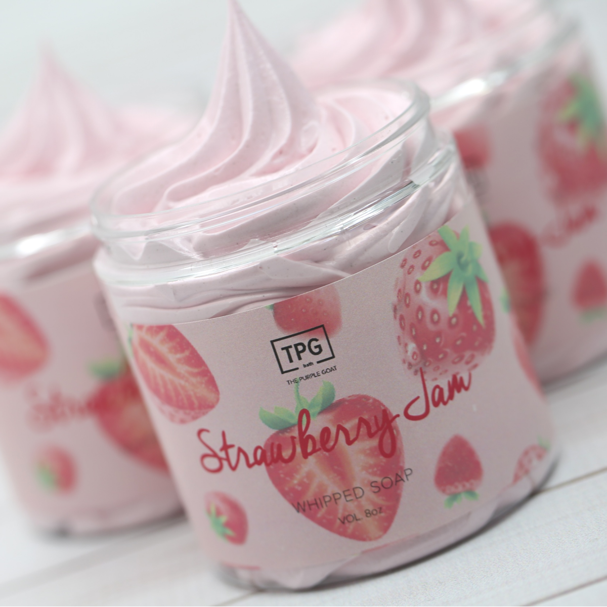 Whipped Soap - Strawberry Jam