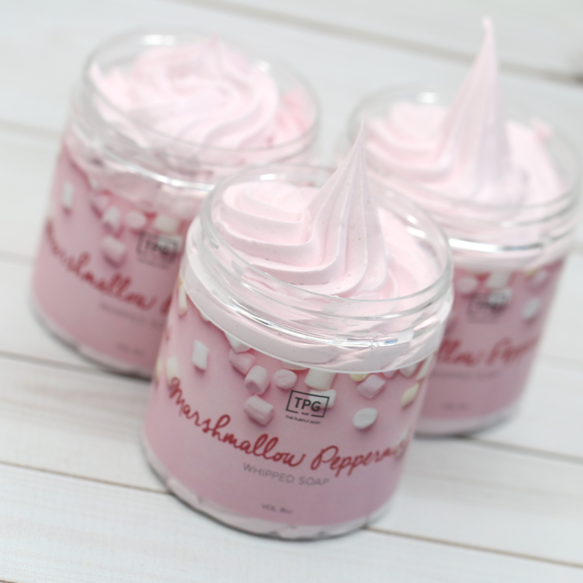 Whipped Soap - Marshmallow Peppermint