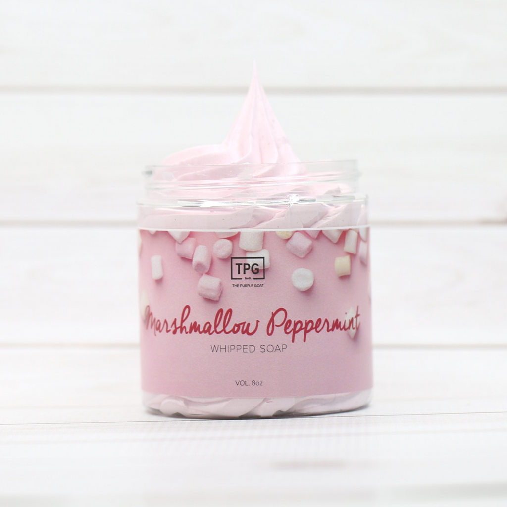Whipped Soap - Marshmallow Peppermint