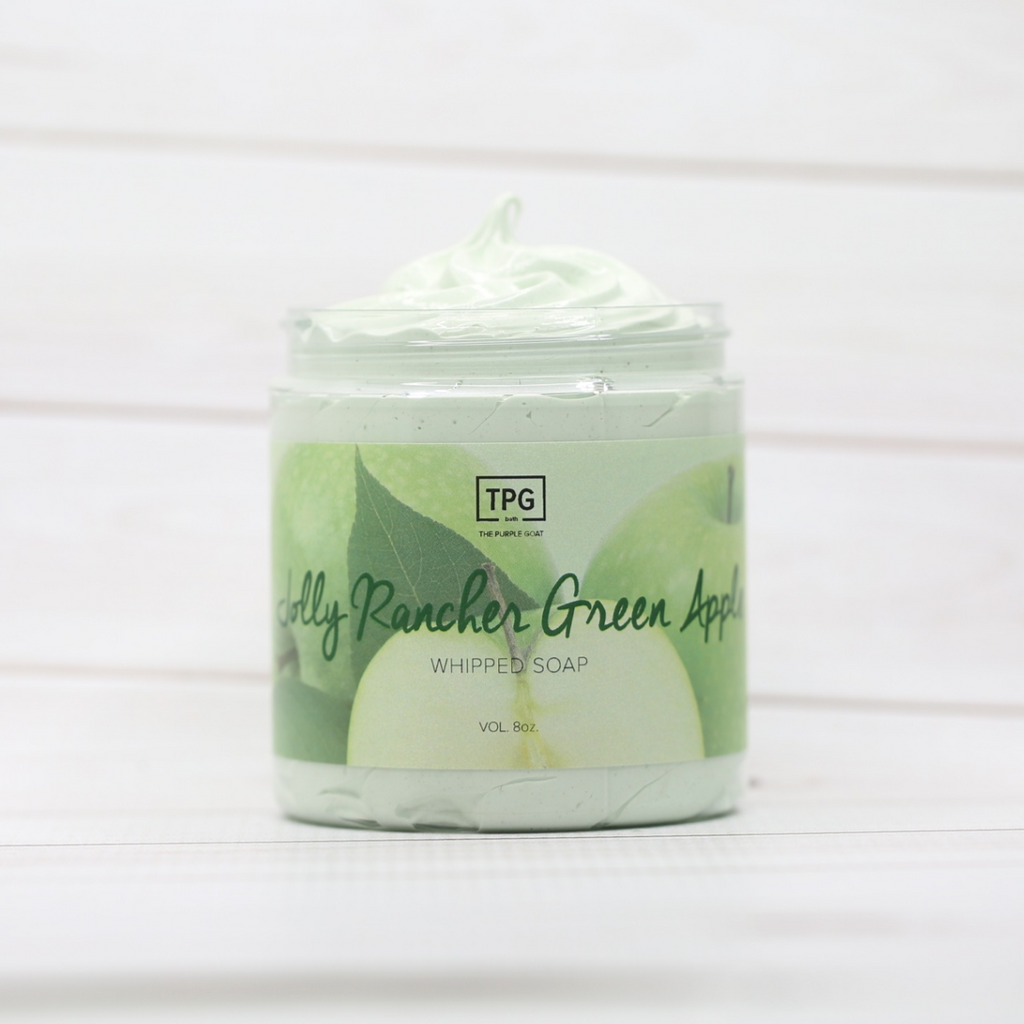 Whipped Soap - Jolly Rancher Green Apple