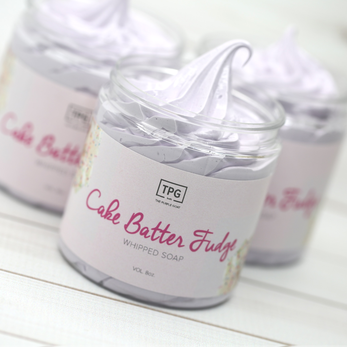 Whipped Soap - Cake Batter Fudge