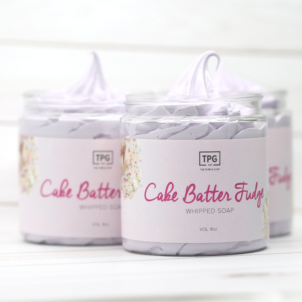 Whipped Soap - Cake Batter Fudge