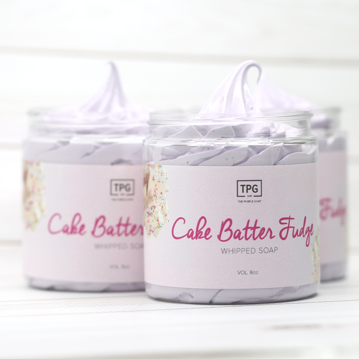 Whipped Soap - Cake Batter Fudge