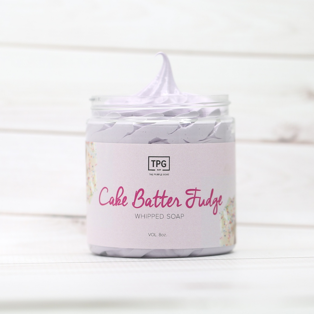 Whipped Soap - Cake Batter Fudge