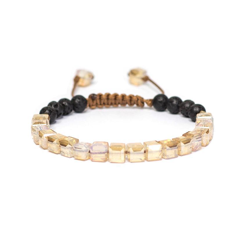 Essential Oil Diffusing Bracelet - Champagne