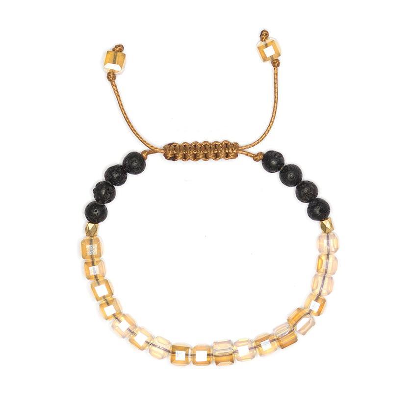 Essential Oil Diffusing Bracelet - Champagne