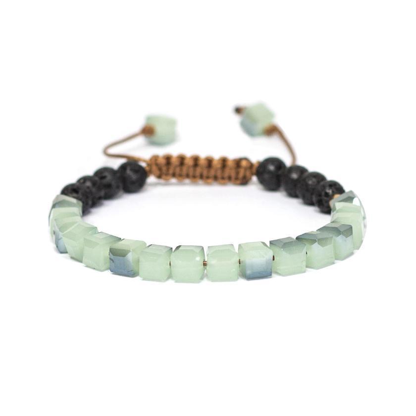 Essential Oil Diffusing Bracelet - Seafoam Green