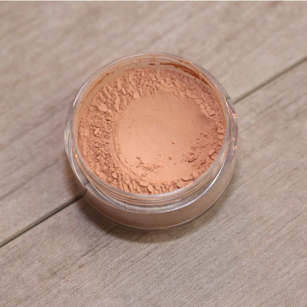 Sheer Coverage Foundation Loose Mineral Powder (Honey)