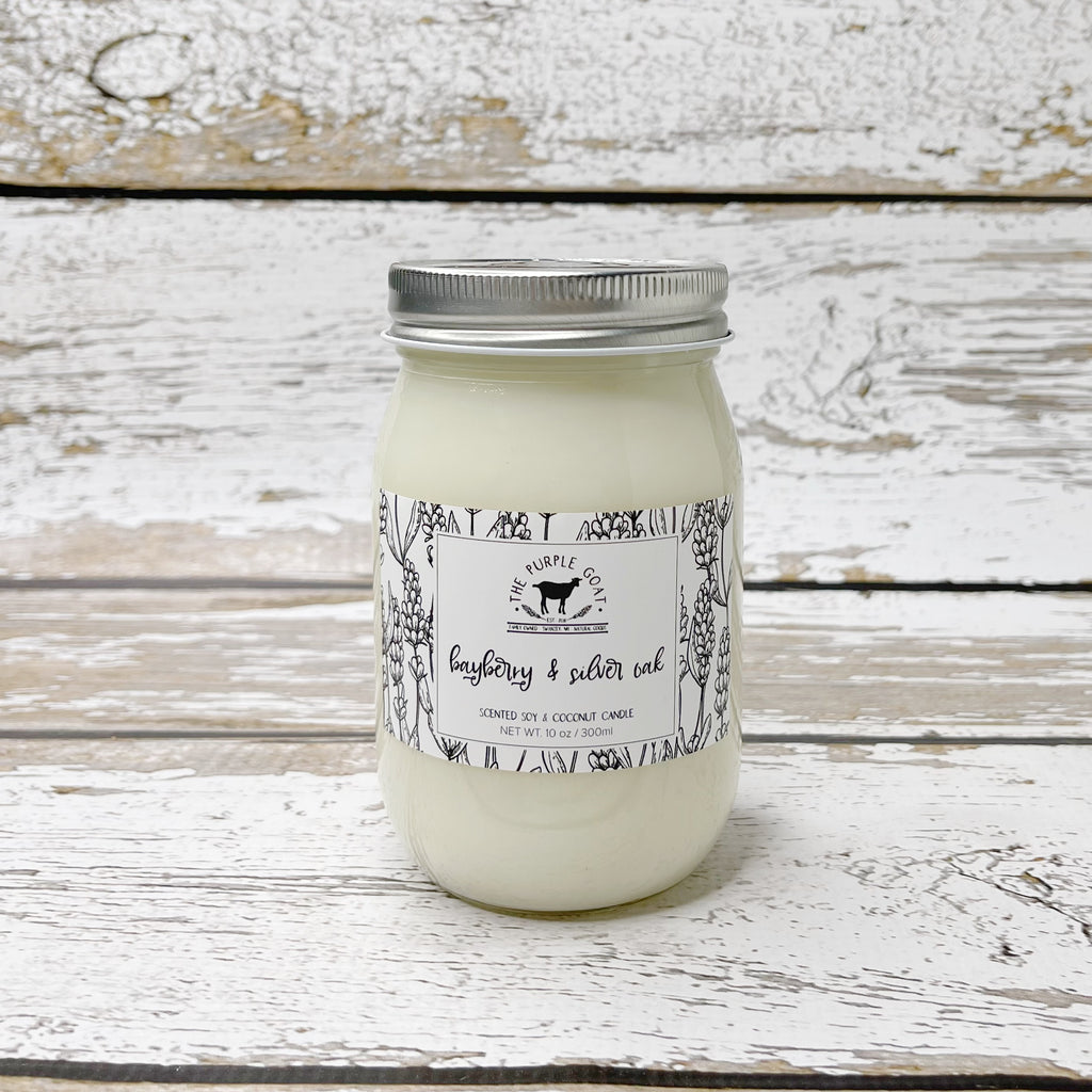 Bayberry & Silver Oak Soy Candle