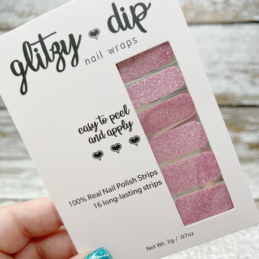 Champagne Pink Glitter