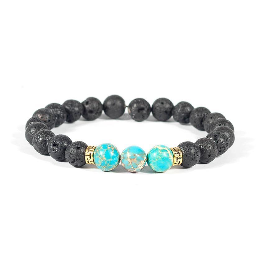 Essential Oil Diffusing Bracelet - Turquoise