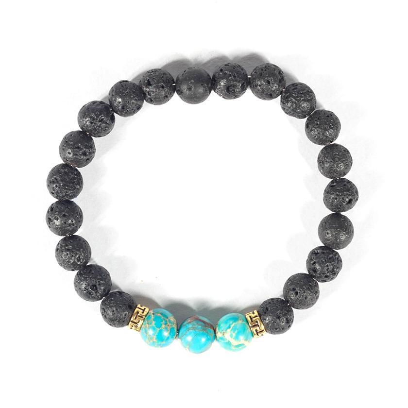 Essential Oil Diffusing Bracelet - Turquoise