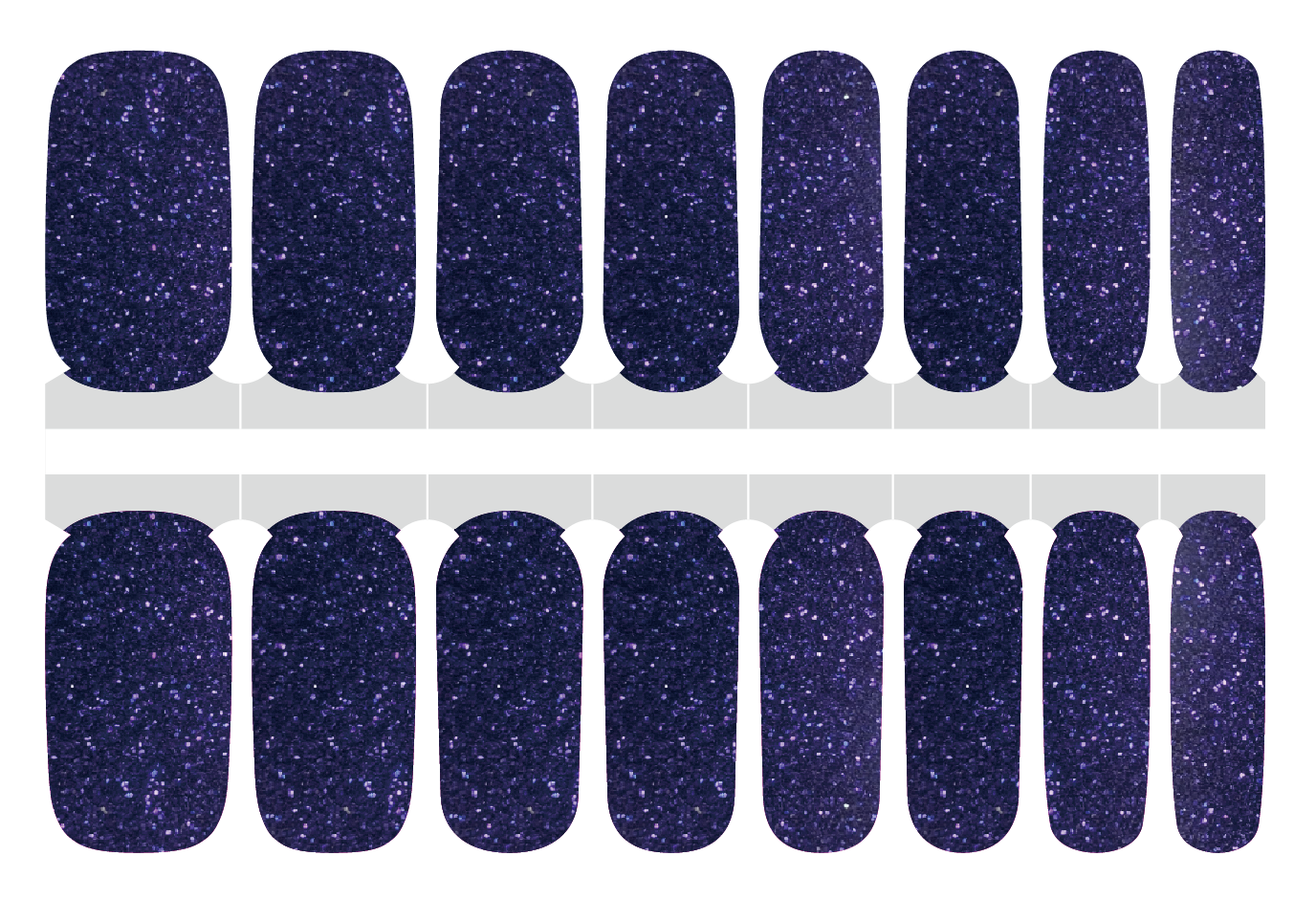 Deep Purple Glitter