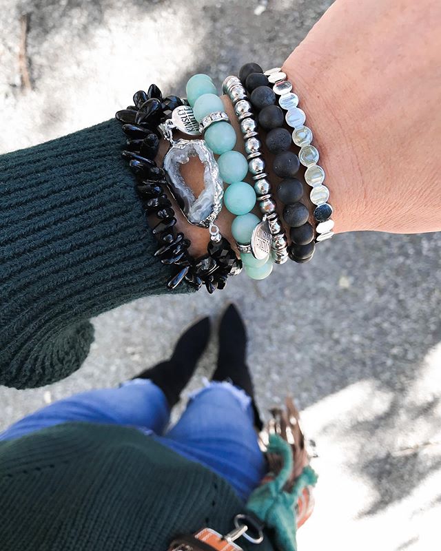 Cute stone bracelet for any outfit